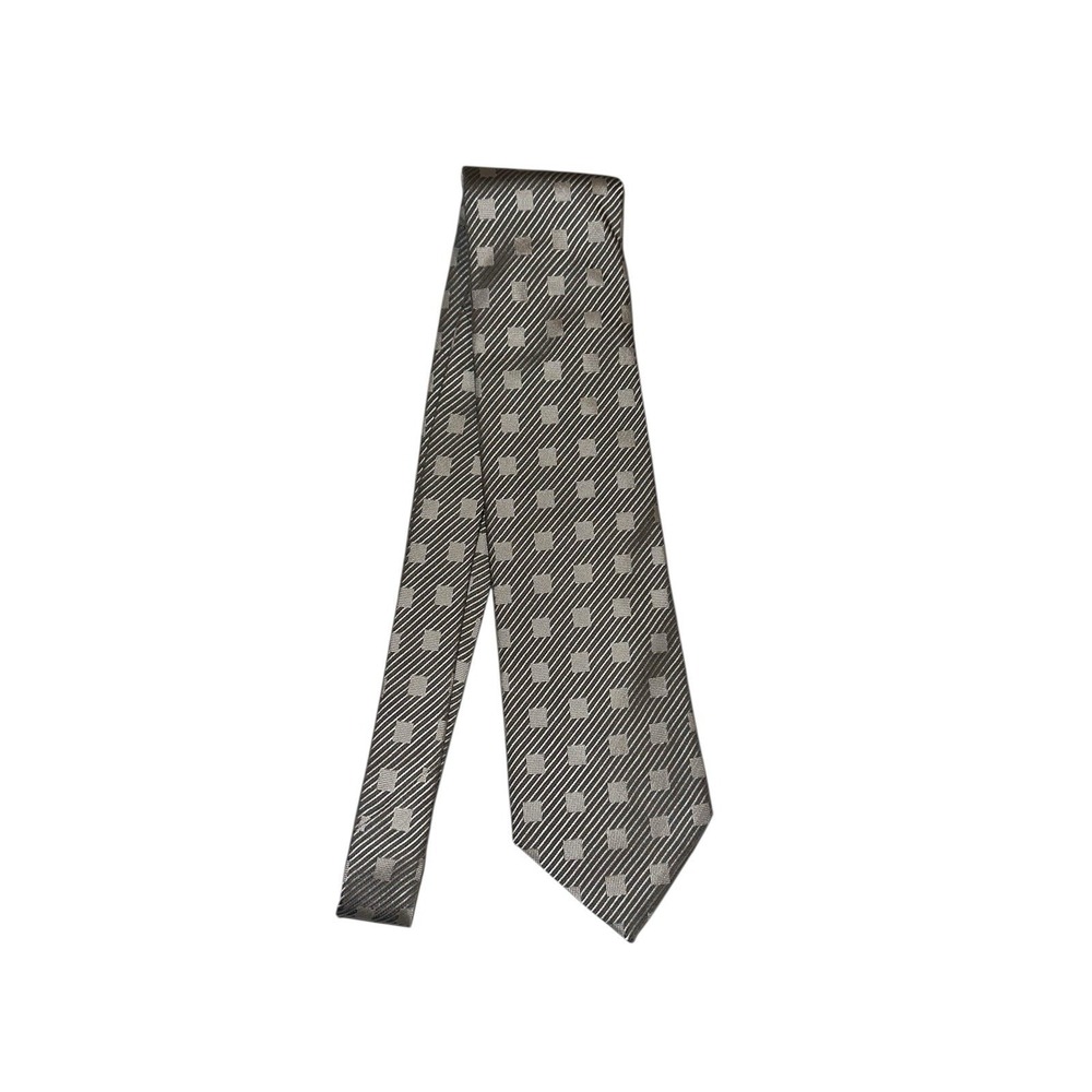 Giorgio Armani Tie 100% Silk Abstract Business Career
